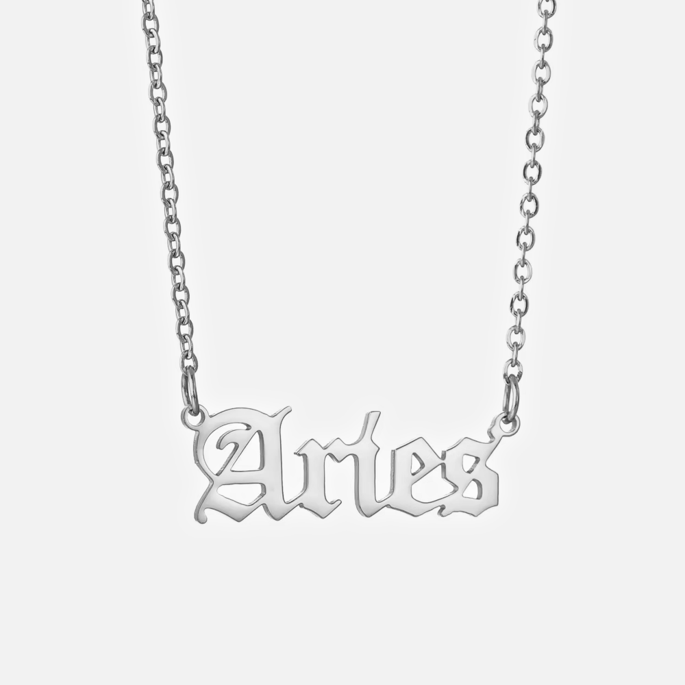Aries Zodiac Necklace