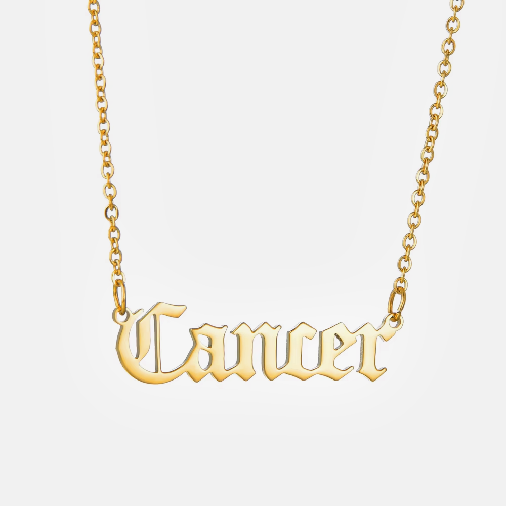 Cancer Zodiac Necklace