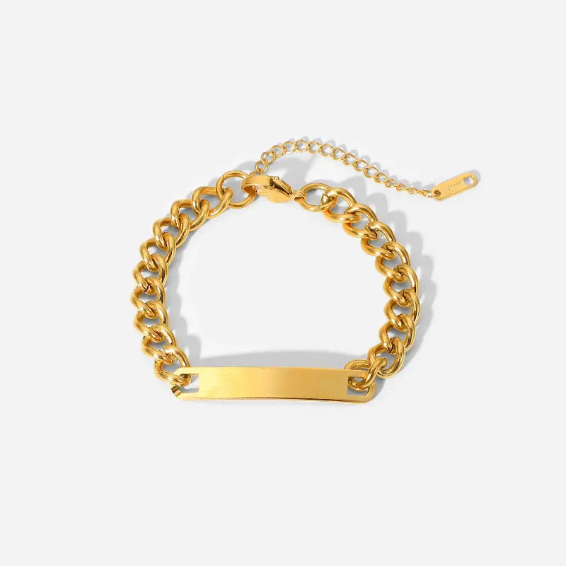 Name Plate Bracelet