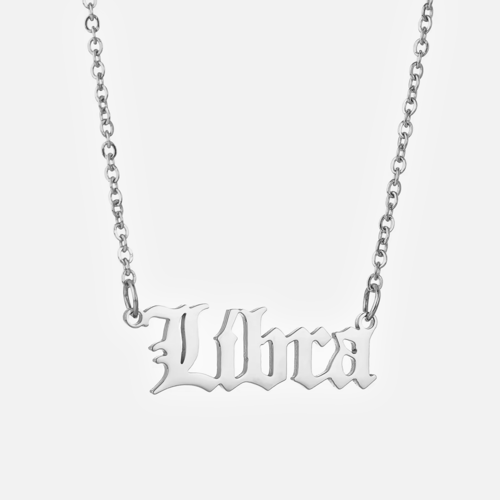 Libra Zodiac Necklace
