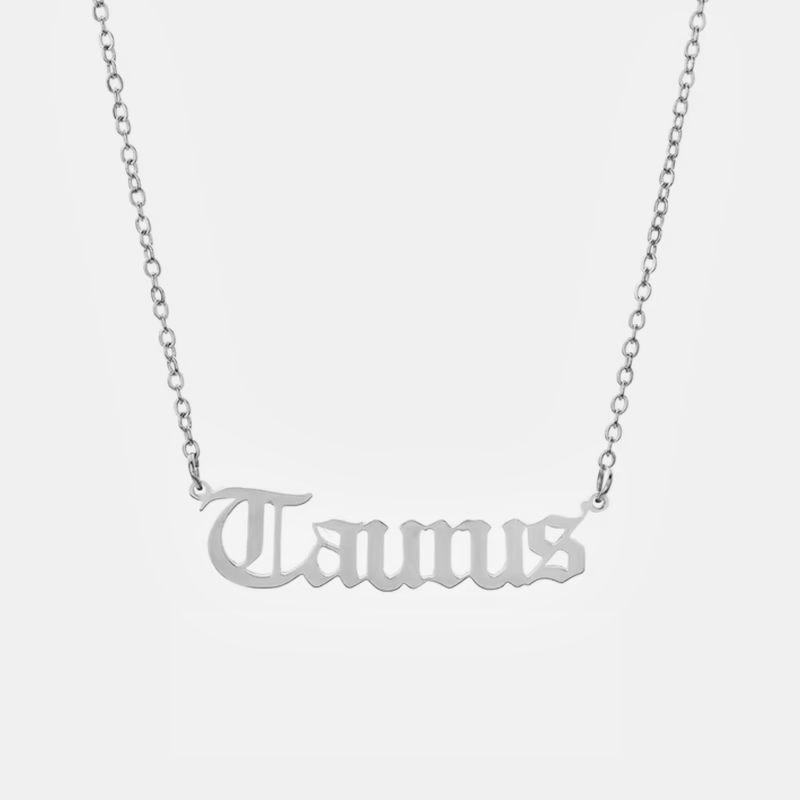 Taurus Zodiac Necklace