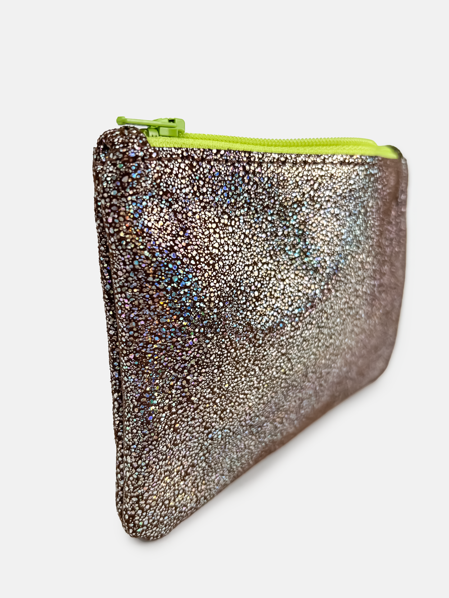 Mini Cosmic Dust Leather Coin Pouch