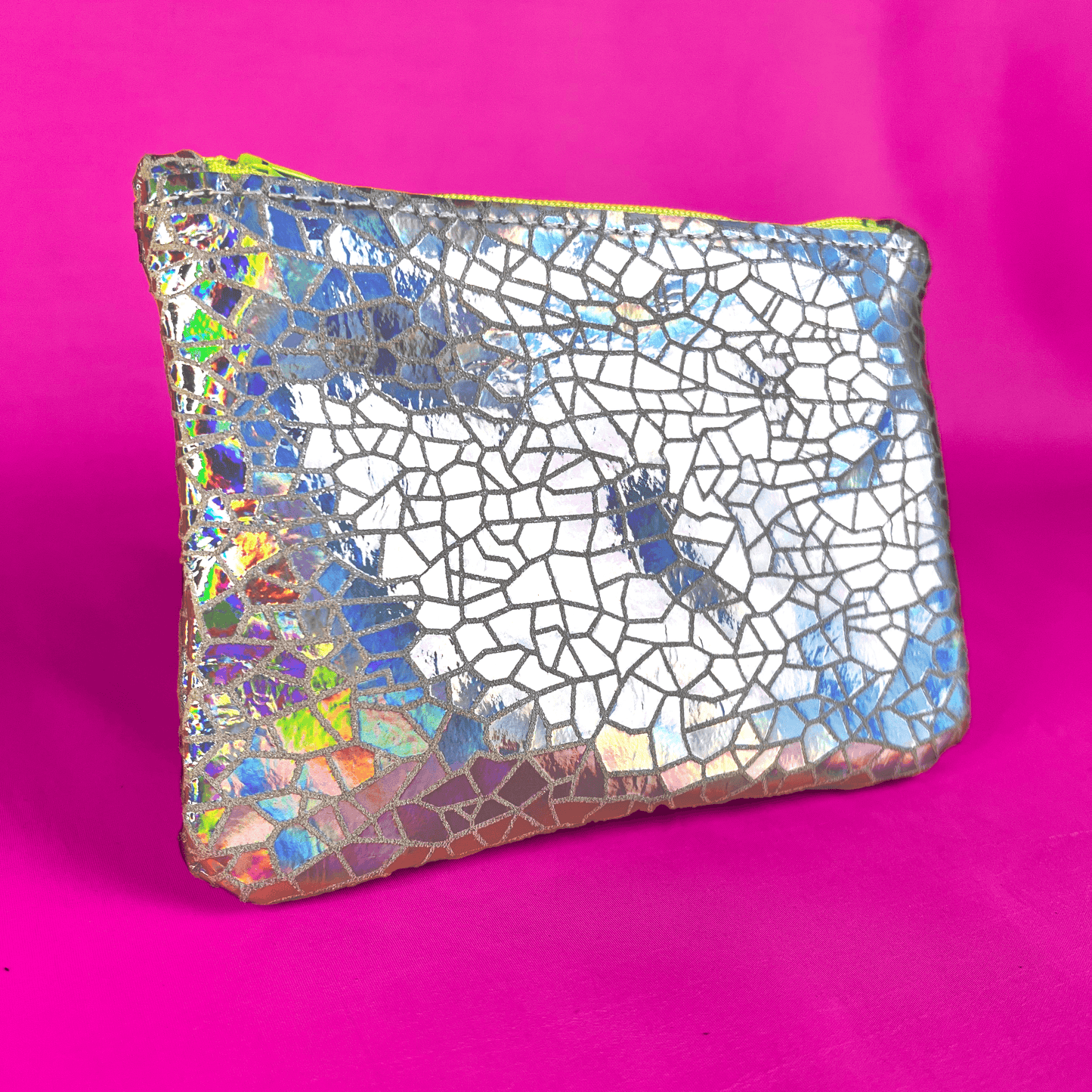 Mini Prism Cosmetic Coin Pouch - Womxn's Revolution