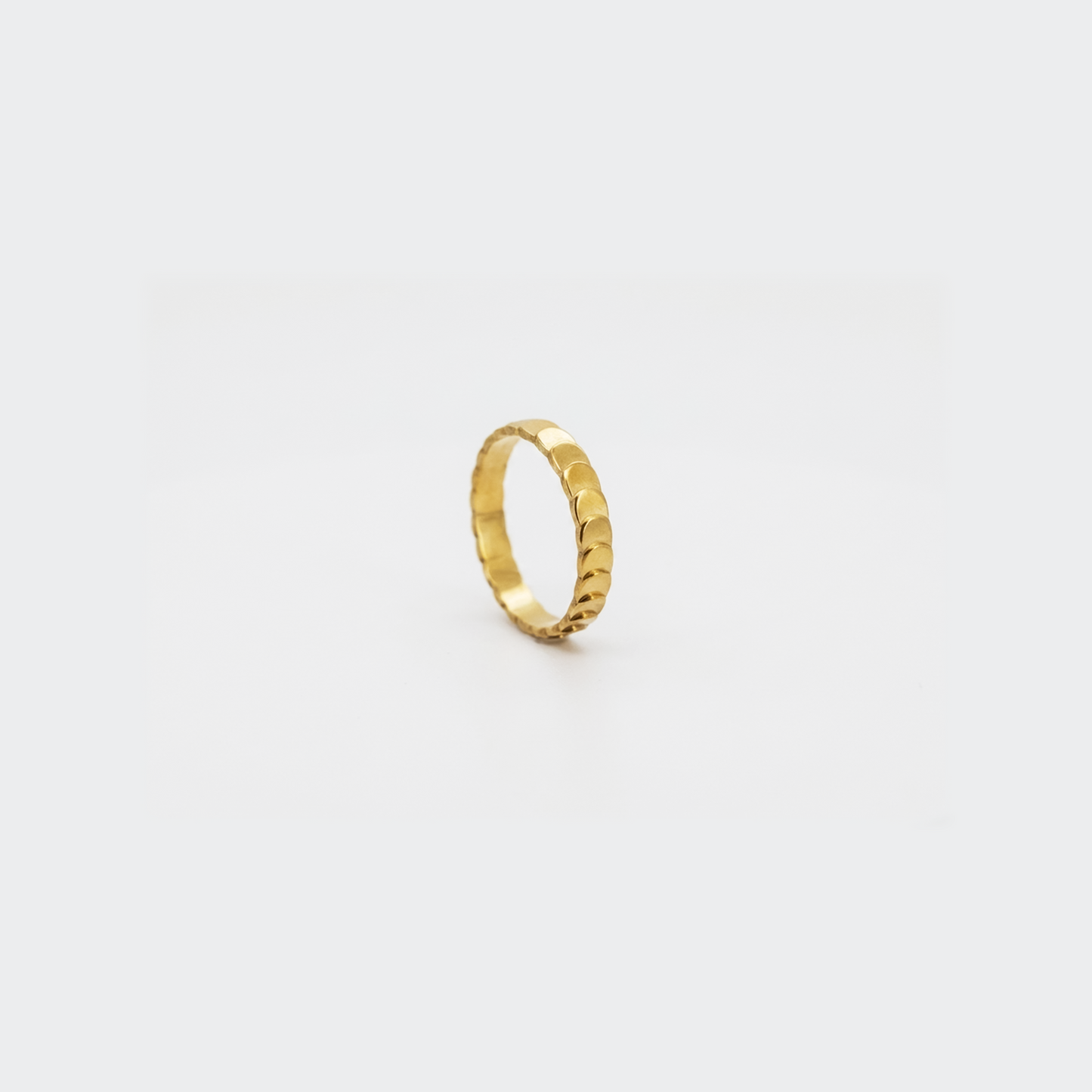 Coin Texture Ring