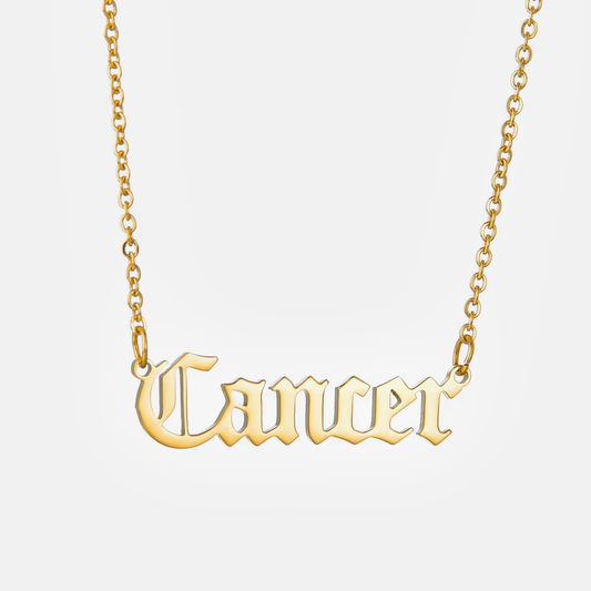 Cancer Zodiac Necklace