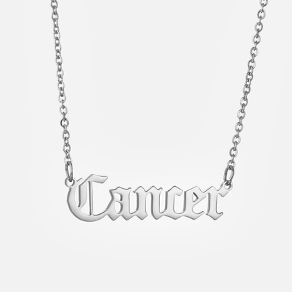 Cancer Zodiac Necklace