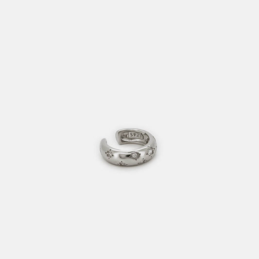 Celestial Sterling Silver Ear Cuff