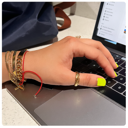 Braided Gold Ring