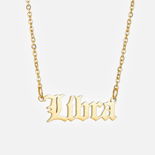 Libra Zodiac Necklace