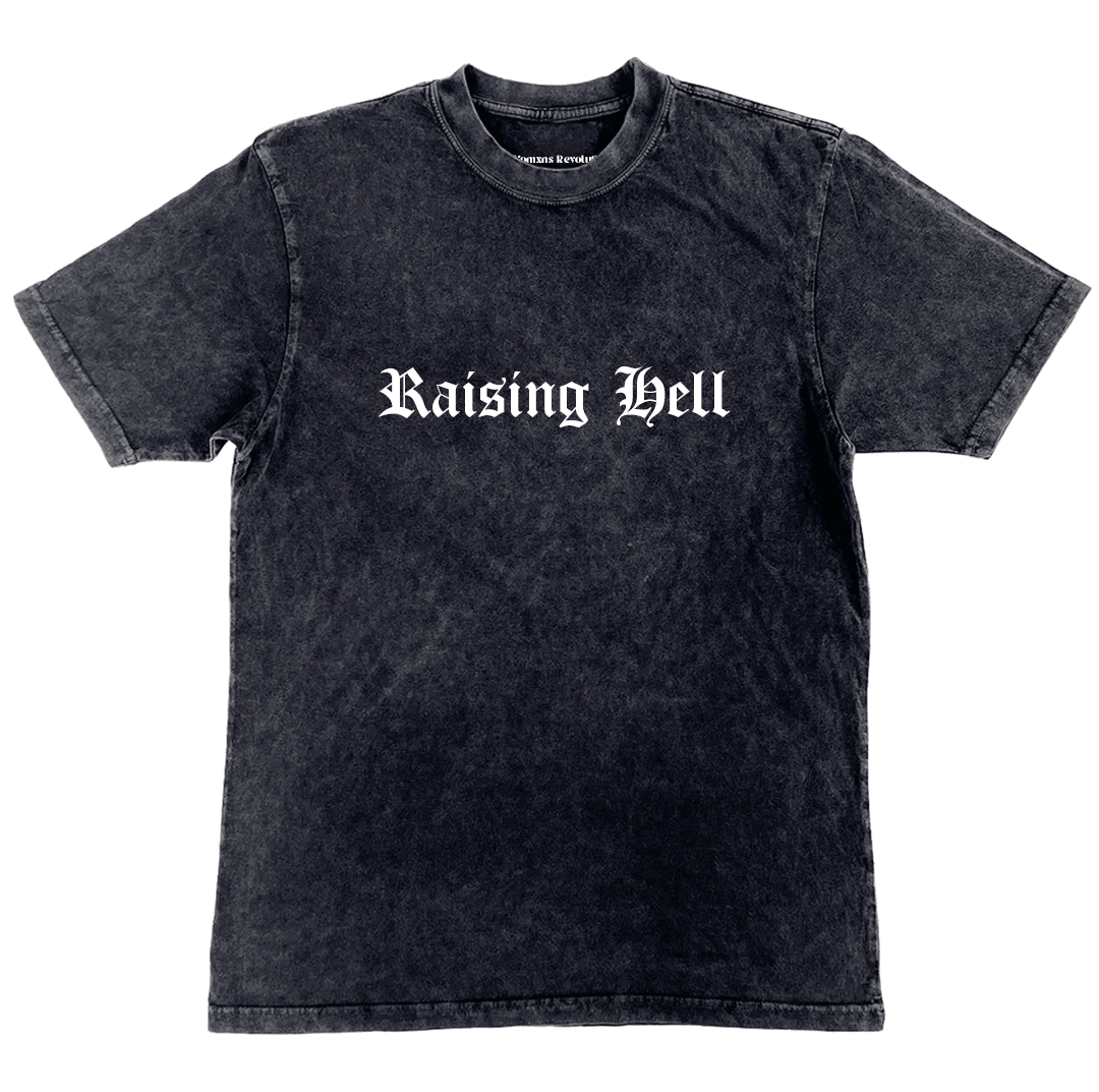 Raising Hell Vintage Wash Tee - Womxn's Revolution