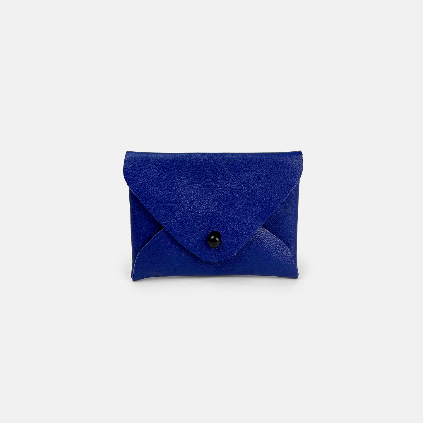 Royal Blue Leather Cardholder