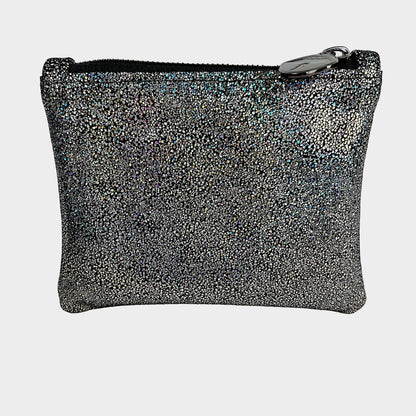 Mini Star Dust Leather Coin Pouch - Womxn's Revolution