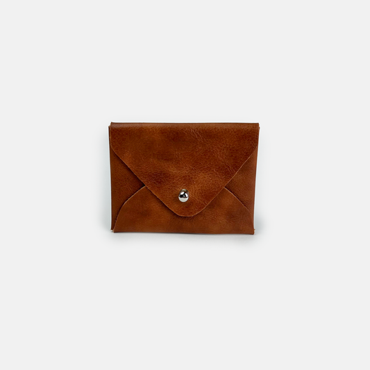 Cognac Leather Cardholder