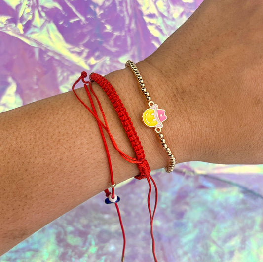 Howdy smileys bracelet - Womxn's Revolution